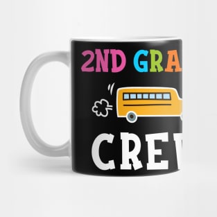 2nd Grade Crew T-shirt Back to School Teacher Gifts Mug